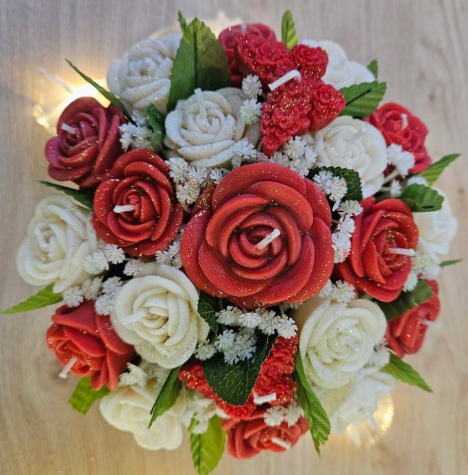 bouquet de bougies