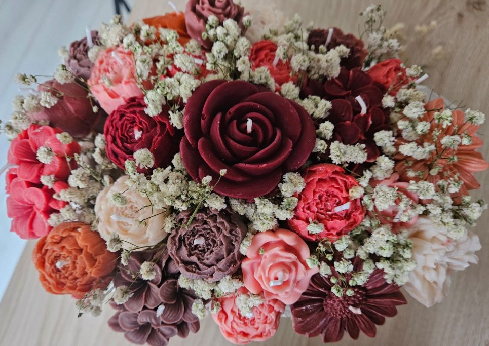 bouquet de bougies