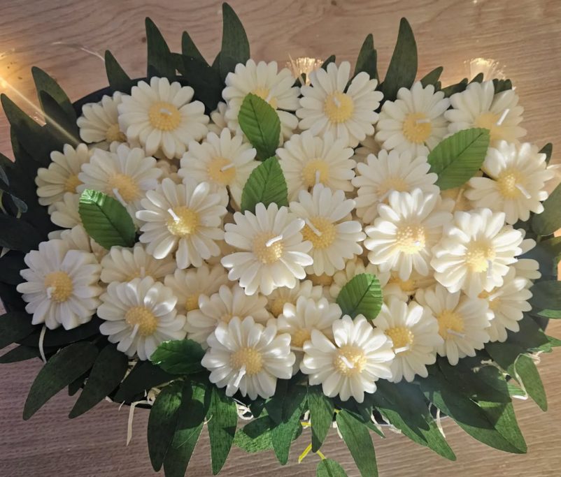 fleurs, bougies, diy ,