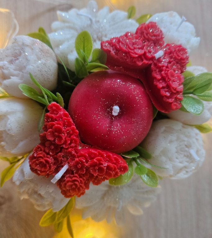 bouquet de bougies parfumées
