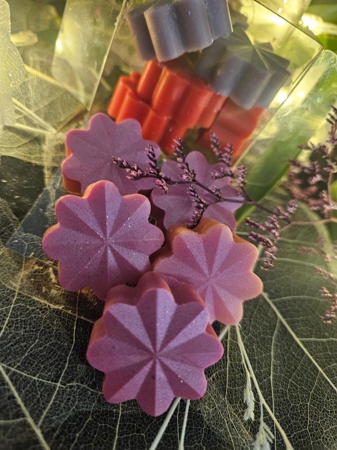 fleur , cire , bougie , diy , parfum de grasse idée cadeaux ,